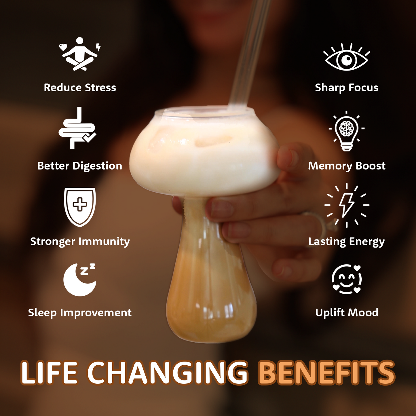 Buy 1 Get 1 Free – MycoMood Mushroom Coffee + Free Spoon Gift ✨