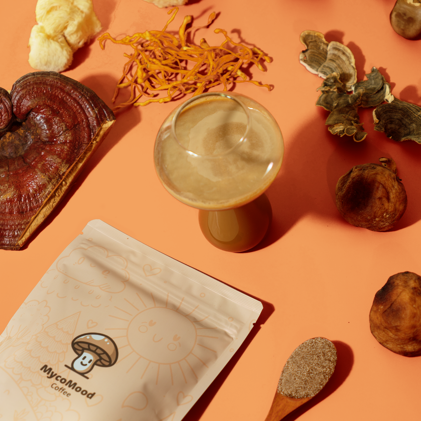 MycoMood Mushroom Coffee – 30-Day Starter Kit ☀️