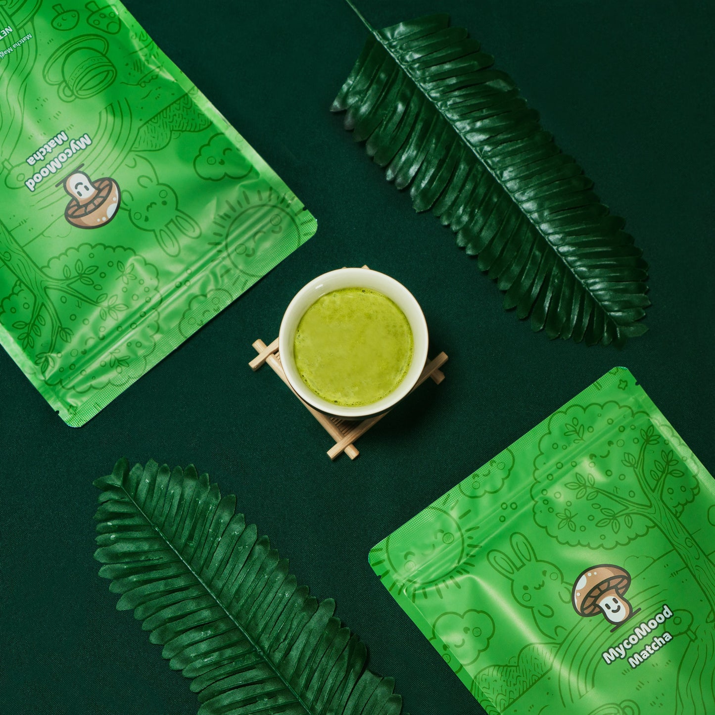 MycoMood Mushroom Matcha Latte