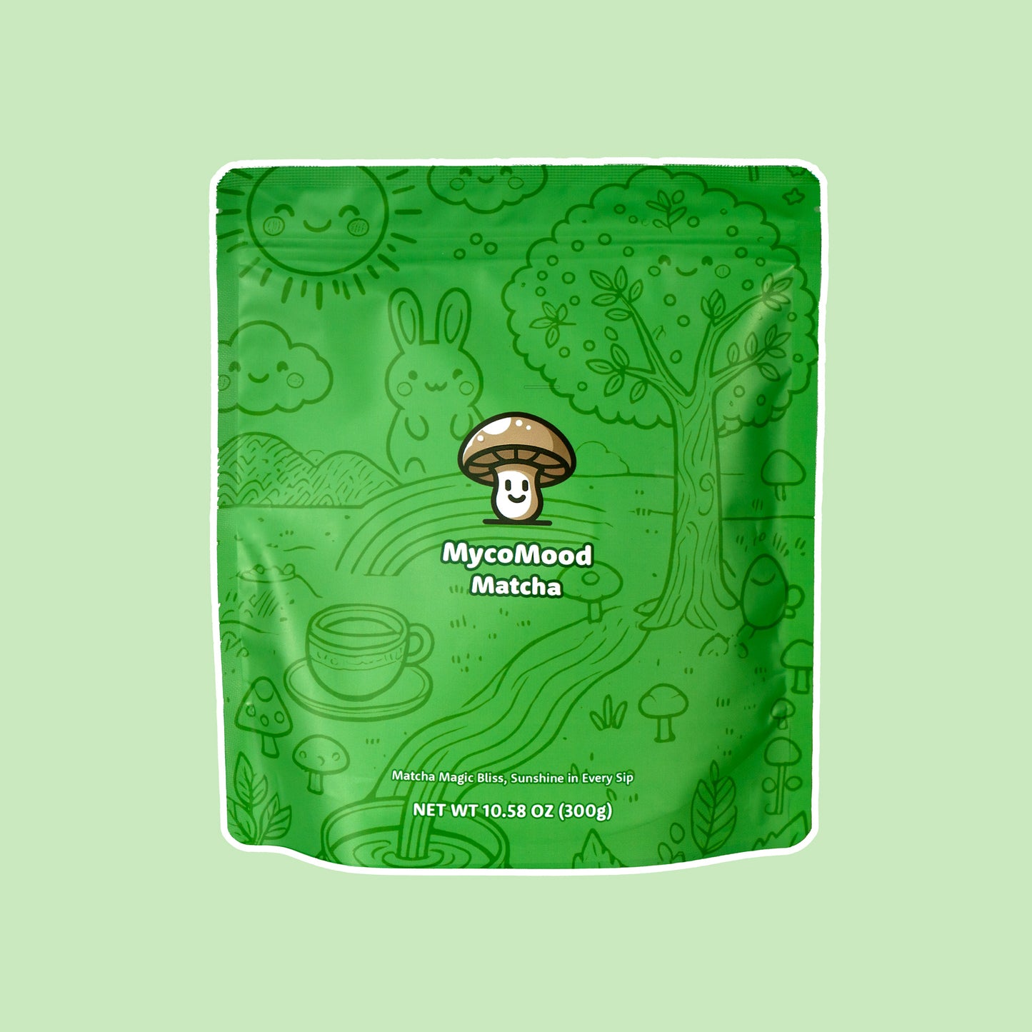 MycoMood Mushroom Matcha Latte