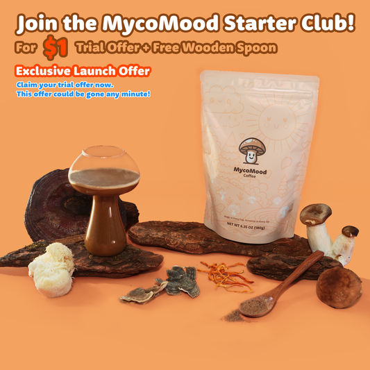 MycoMood Mushroom Coffee - (Exclusive Launch Offer) Limit One Per Customer